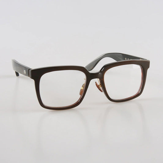 Genuine Natural Horn Handmade Large Square Goliath Frames  - Dark Coffee Horn - Men - Women - 100% Genuine Horn