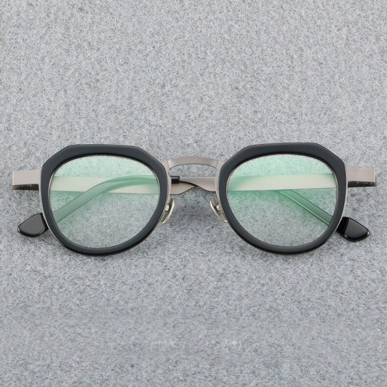 Vintage Japanese style Lightweight Acetate Glasses Frames - Prescription lenses - Unisex Glasses Retro