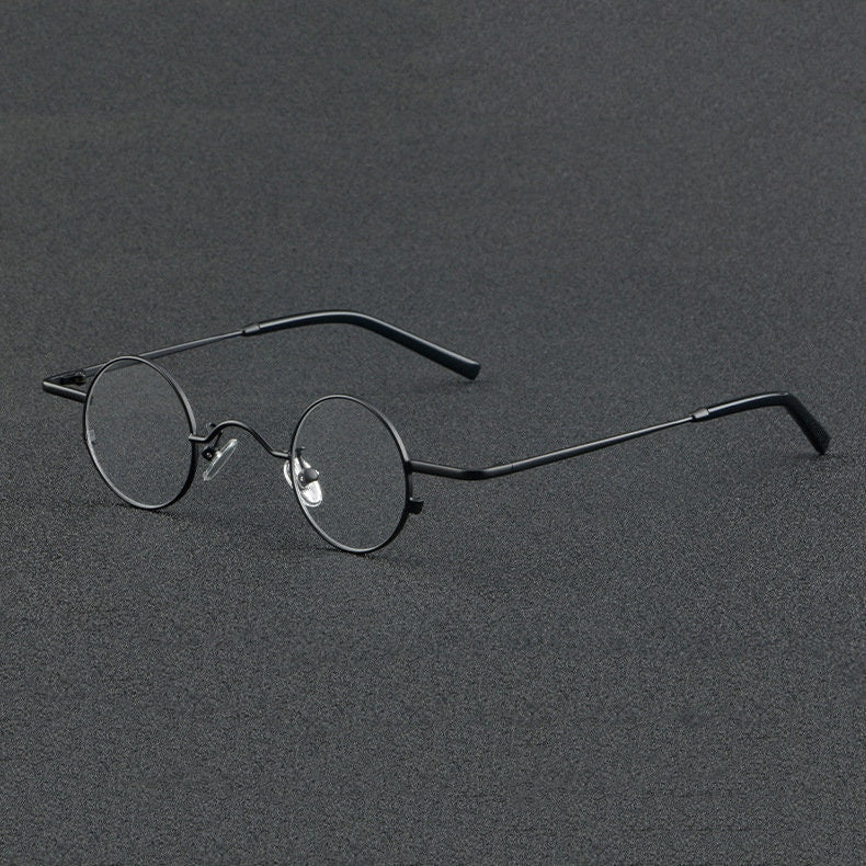 Retro Japanese style Lightweight Small Round Titanium Glasses - Different Colors -  Prescription lenses - Mens Glasses Retro