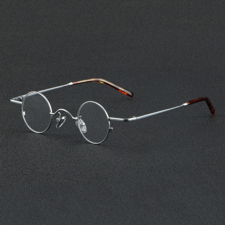 Retro Japanese style Lightweight Small Round Titanium Glasses - Different Colors -  Prescription lenses - Mens Glasses Retro