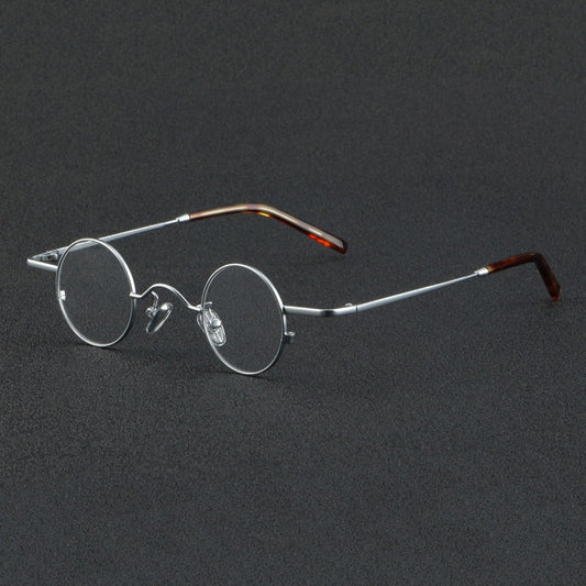 Retro Japanese style Lightweight Small Round Titanium Glasses - Different Colors -  Prescription lenses - Mens Glasses Retro