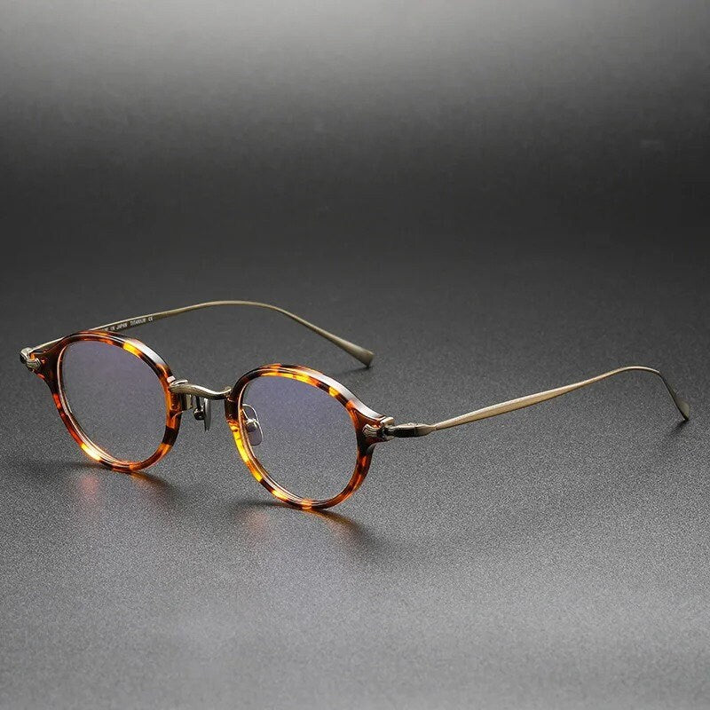 Retro Japanese style Lightweight Titanium Glasses - Different Colors -  Prescription lenses - Mens Glasses Retro