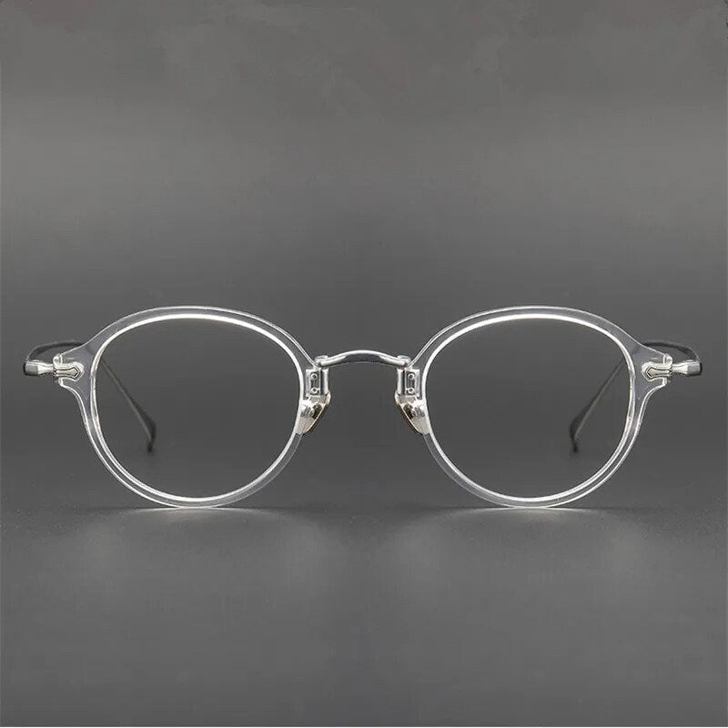 Retro Japanese style Lightweight Titanium Glasses - Different Colors -  Prescription lenses - Mens Glasses Retro